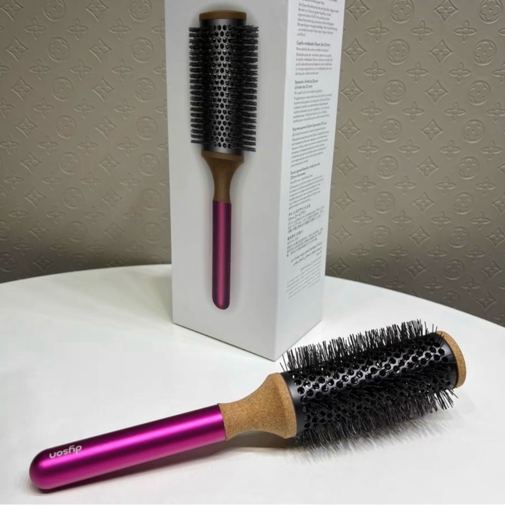 Dyson Fuchsia and Black Hair Brush